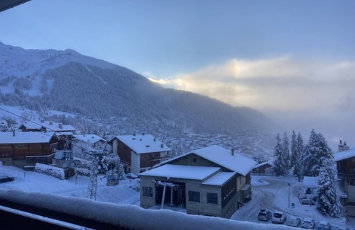 Verbier Apartment | Cozy Verbier flat in front of ski lift with fantastic mountain view!