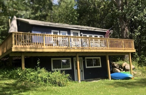 Ryegate House | Cozy Vermont Lake Lodge with Kayaks Fishing & Campfire Fun
