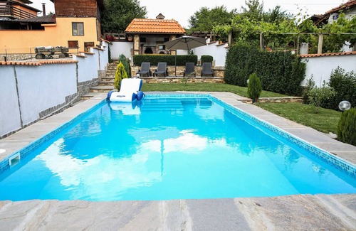 Ognyanovo House | Cozy villa in the mountains with outside pool, stone BBQ and stunning views.