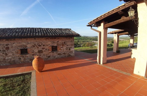 Saturnia Villa | Cozy villa with views of the river, the village of Saturnia and Montemerano.
