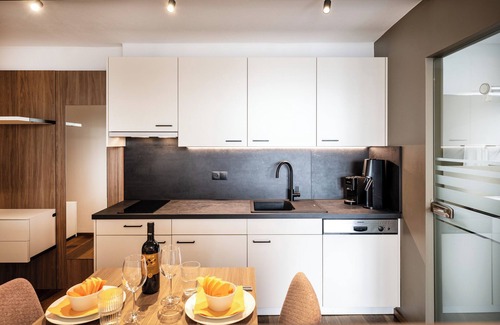 Fie allo Sciliar Apartment | Cozy wellness studio with panoramic garden