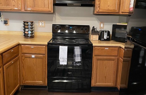 Elmira Cabin | Cozy "Wildwood Lodge" Nestled in a Beautifully Wooded Setting - Pet Friendly