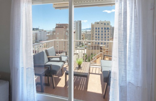 Grao de Gandia Apartment | Cozy with mediterranean style, a few meters from the beach. A/C and free wifi. Terrace with sea views