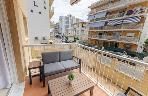 Grao de Gandia Apartment | Cozy with mediterranean style, a few meters from the beach. A/C and free wifi. Terrace with sea views