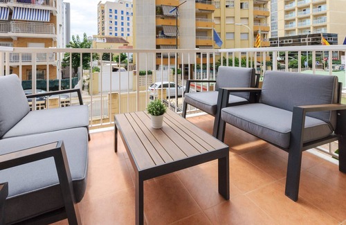 Grao de Gandia Apartment | Cozy with mediterranean style, a few meters from the beach. A/C and free wifi. Terrace with sea views