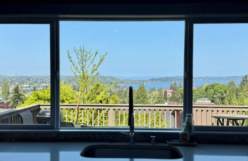 Rainier Valley House | Craftsman With Breathtaking View of Downtown Seattle and Lake Washington