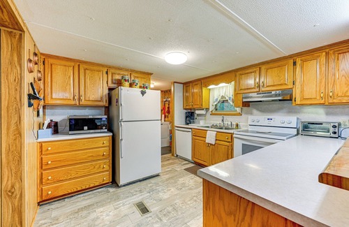 Sylva House | Creek Access & Spacious Yard: Quiet Sylva Home!