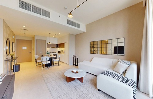 Dubai Apartment | Creek Edge - One Bedroom with Partial Sea View