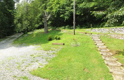 Robbinsville House | Creek front within 1/2 mile of Big Snowbird Creek and no neighbors