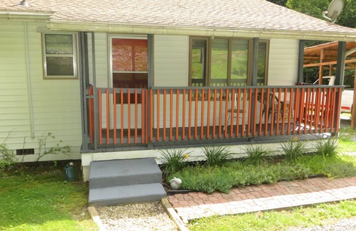 Robbinsville House | Creek front within 1/2 mile of Big Snowbird Creek and no neighbors