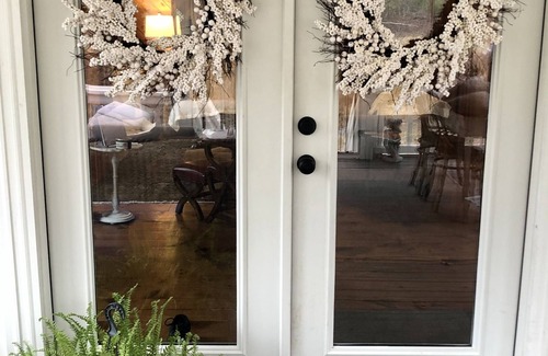 Blue Ridge Cottage | Creekside Cottage just steps from Fightingtown Creek & 10 minutes from downtown.