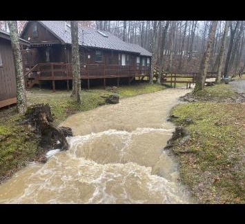 Falls of Rough House | Creekside Retreat is a newly remodeled secluded getaway in a lakeside community!