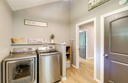 Lambsburg House | Creekside Retreat w/Mtn Views in Lambsburg!