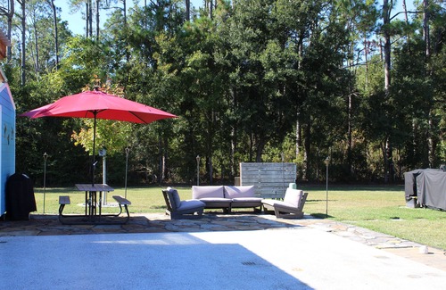 Foley House | Creekside RV Resort Lot for rent in Foley, AL + furnished pavilion.