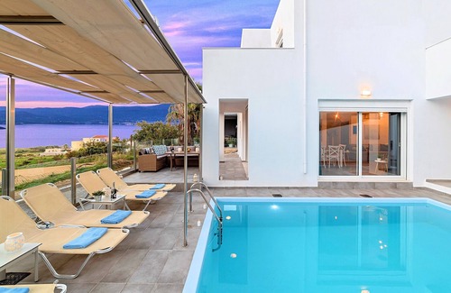 Dramia Villa | Cretan Sunset Villa | Heated Pool