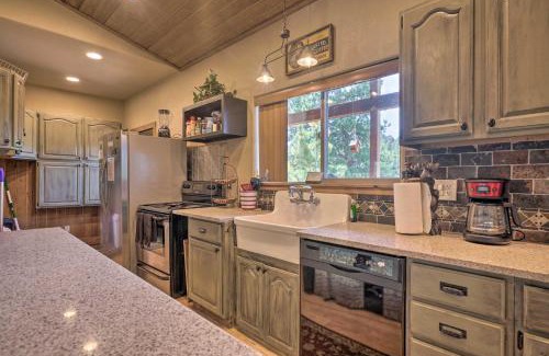 Cripple Creek House | Cripple Creek Mountain Getaway with Hot Tub and Views!