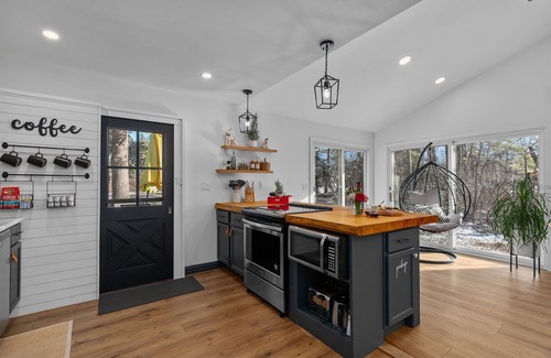 Wautoma House | Crisp Air, Cozy Fires & Lakefront Flair