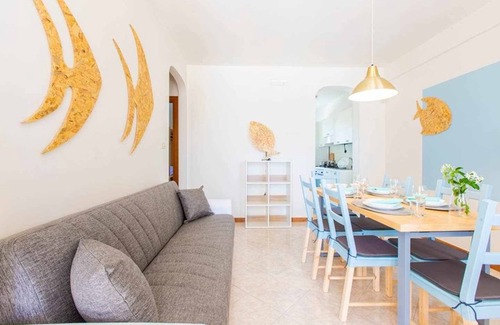 Pantanagianni-pezze Morelli Apartment | Cristallo apartment - child protection gate - beach under the house