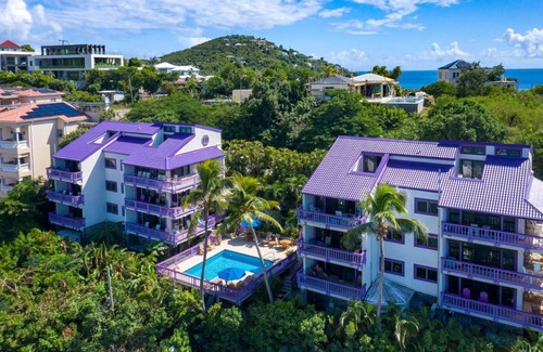 Great Cruz Bay Condo | Cruz Bay Vista - Lavender Hill One Bedroom Condo - Walk to town. Unit 4W