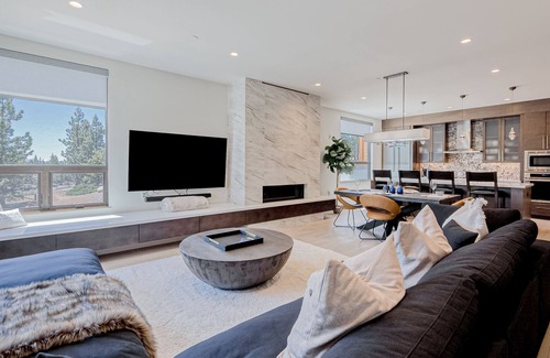 Crystal Bay Condo | Crystal Beauty | Dog-friendly condo in Crystal Bay with elevator, firepit, & W/D