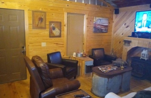 Guntersville House | Custom Built Cabin/ManCave, Family Oriented