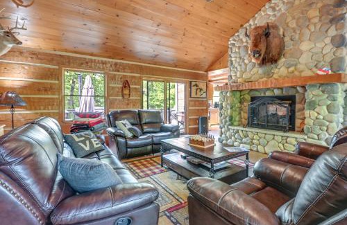 Clarklake House | Custom-Built Clarklake Cabin Sauna and Cold Plunge!