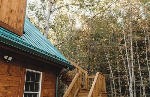Mendota Apartment | Custom Cabin Garage Studio in the Woods with WiFi