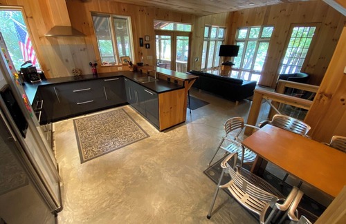 Denver Cottage | Custom Lake Norman cottage on private road, built in 2012. Modern, private.