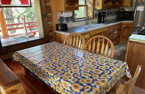 Mesa House | Custom log house located on the Grand Mesa one mile from Powderhorn Ski Resort.