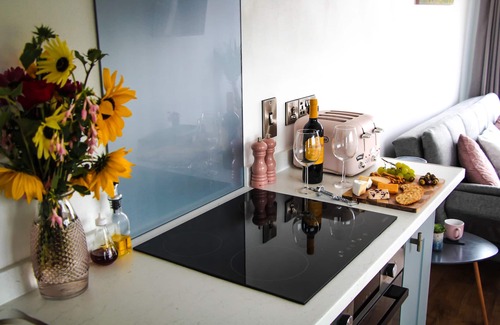 Newcastle-on-Clun Cottage | Cwm Heulog - Cabin with Hot Tub Sleeping 4, Pet Friendly