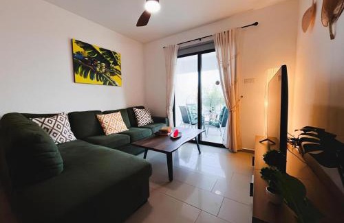 Kapparis Apartment | Déjà Blue Apartment Kyklades BC7 - workspace, pool, gym, nearby beach