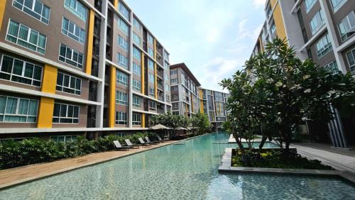 Saen Suk Apartment | D Condo Bangsaen ตึกC "จอดรถได้1คัน"