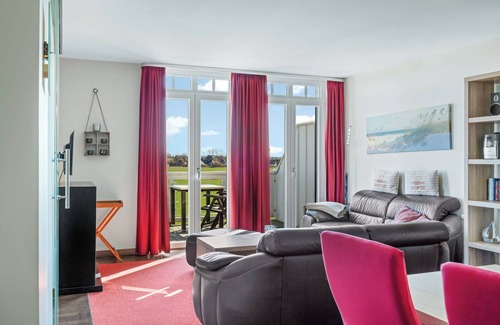 Wremen Apartment | Dachgeschosswohnung in Strandnähe mit Sauna, Zwei Balkonen und Tollem Ausblick