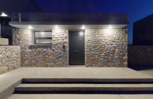 Plomari Villa | DAELIA VILLAS II of 3 Luxury Villas, private pool, in an enclosed olive grove