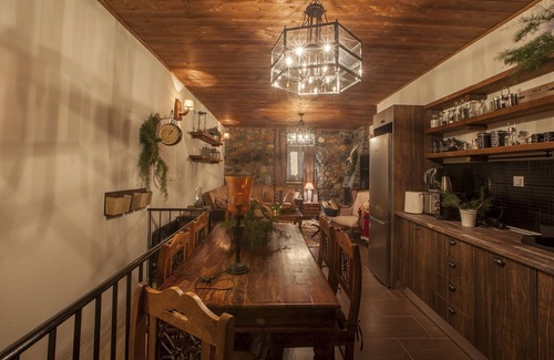 Aghios Athanasios Ski Chalet | Dandy Villas Palios Agios Athanasios |Rustic | Fireplace | Up to 6