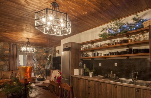 Aghios Athanasios Ski Chalet | Dandy Villas Palios Agios Athanasios |Rustic | Fireplace | Up to 6