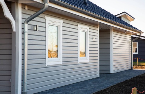 Wangerland House | Danish log house directly at Wangermeer 28 - for a perfect Norsee vacation