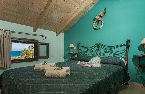 Psarou Apartment | Dante's Elegance Sea View Τwo Βedroom Μaisonnette