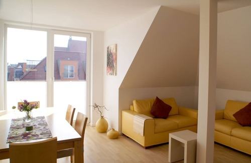 Barth Apartment | Darßblick, Penthouse-wohnung für 4 Personen mit Meerblick in Barth