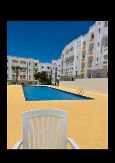La Nouvelle Ville Ibn Batouta Apartment | Dar Salma Pearl of Atlantic Parking gratuit Wifi fibre optique Netflix airport entrée autonome Piscine ouverte sept octobre 2 chambres