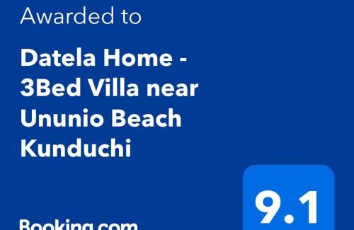 Dar es Salaam Apartment | Datela Home - 3Bed Villa near Ununio Beach Kunduchi