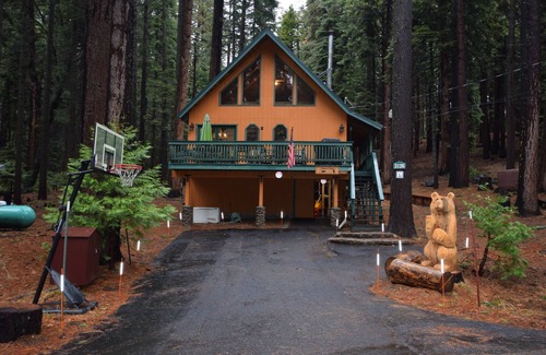 Dorrington Cabin | Dave's Den Large Game Room Loft, Close to Bear Valley, Outdoor Adventure