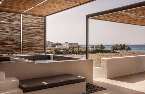 Tinos Apartment | Dazzling Tinos Beachfront Suite | Adults only | Crystal Cove Suite | 2 Bedrooms.