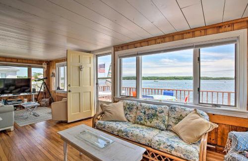 Wareham Center House | Deck and Beach Access Waterfront Cape Cod Cottage