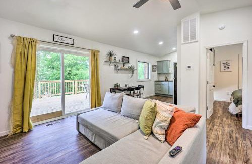 Tia Juana House | Deck and Boat Dock Lakefront Cabin in Eucha!
