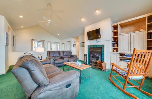 Good Hart House | Deck and Views Beautiful Michigan Home