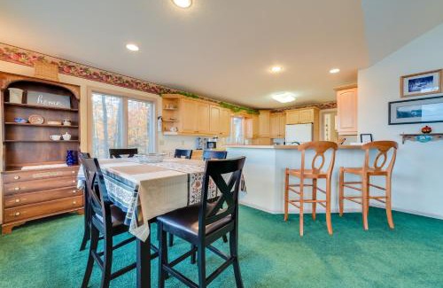 Good Hart House | Deck and Views Beautiful Michigan Home
