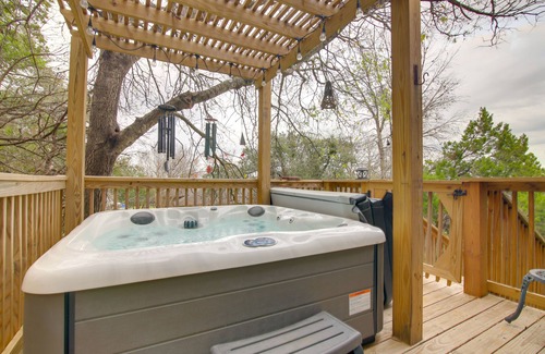 West Oak Hill House | Deck & Private Hot Tub: Pet-Friendly Austin Home