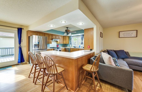 Pinetown House | Deck + Water Views: Pungo River Retreat!