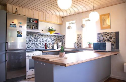 Vester Grønning House | Dejligt og stort hus med spa og sauna